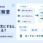 第6回｜三文を一文にすると、何が消える？