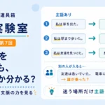 第7回｜「私は」を消しても、誰の話か分かる？