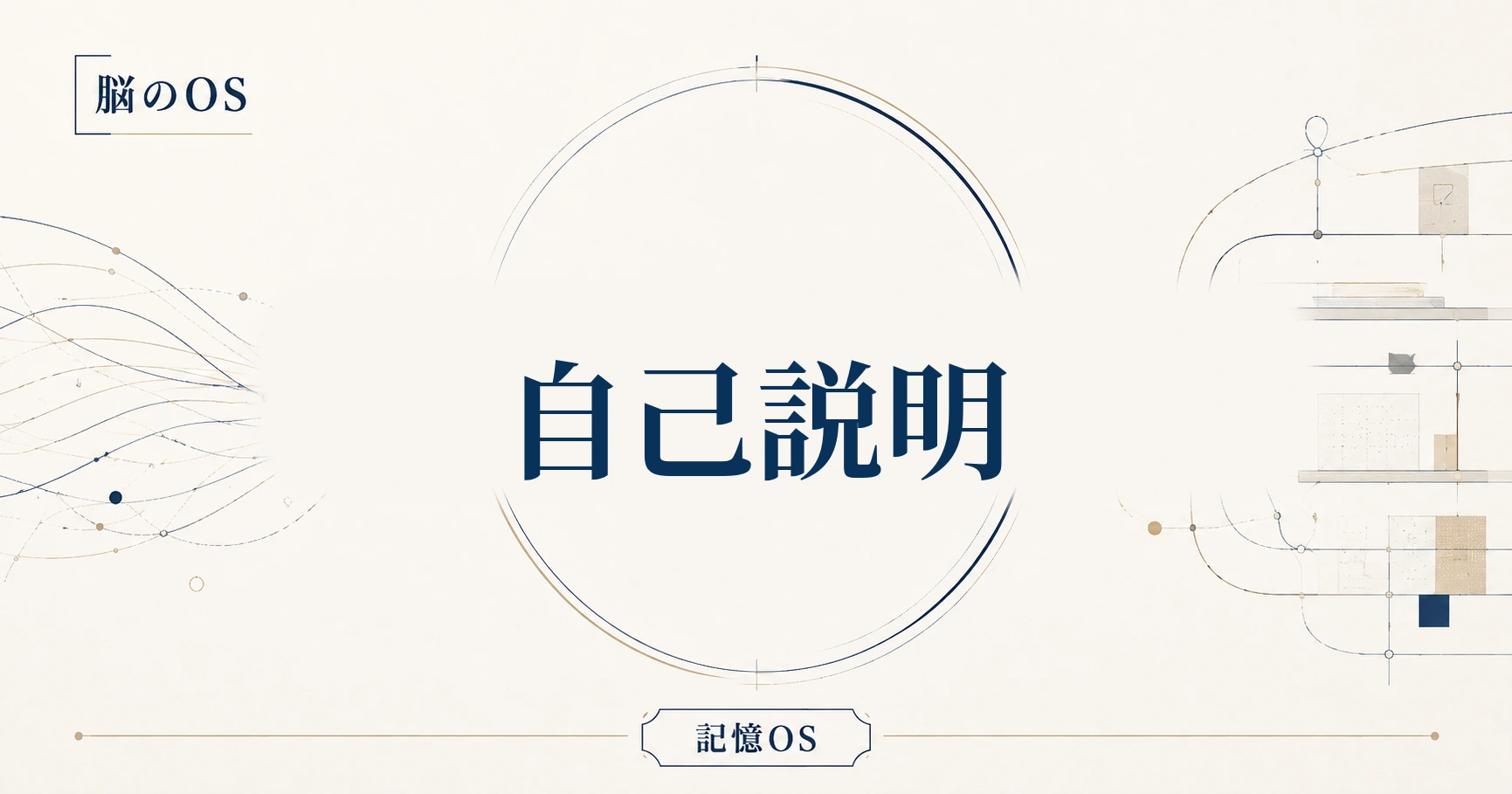 記憶OS 第20章｜自己説明