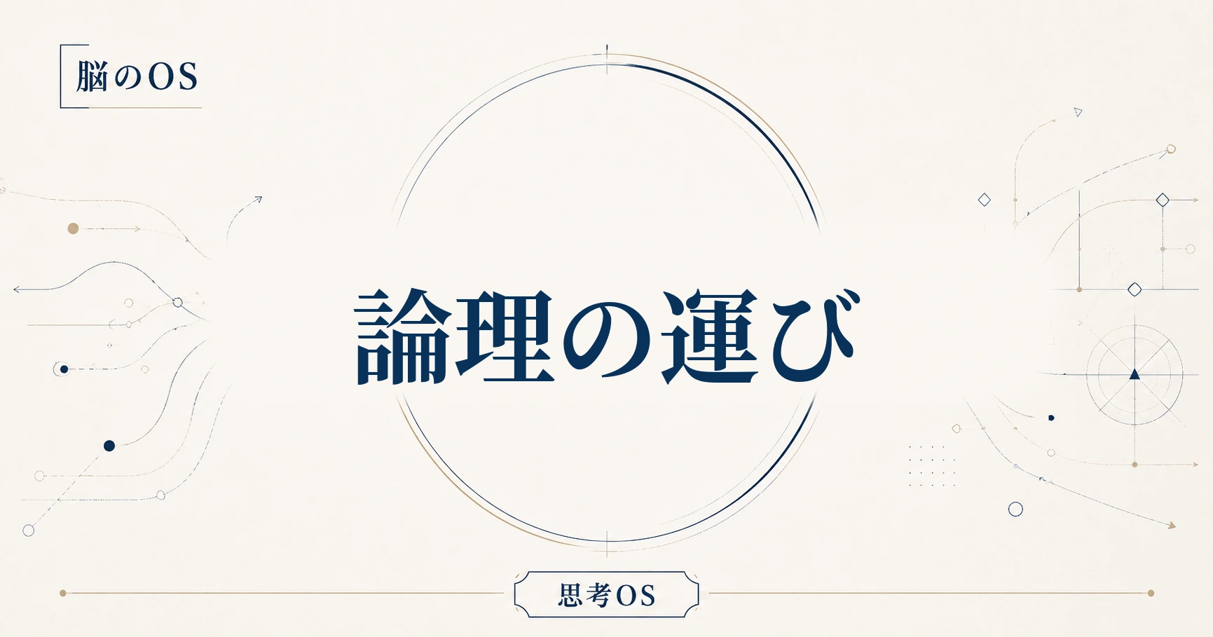 思考OS 第2章|論理の運び
