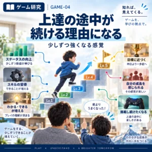 上達している途中が、続ける理由になる