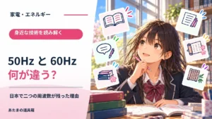 コンセントの50Hzと60Hzは何が違う？ 日本で二つの周波数が残った理由