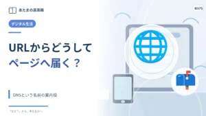 URLの名前を入力するとページへ届くのはなぜ？ DNSという名前の案内役
