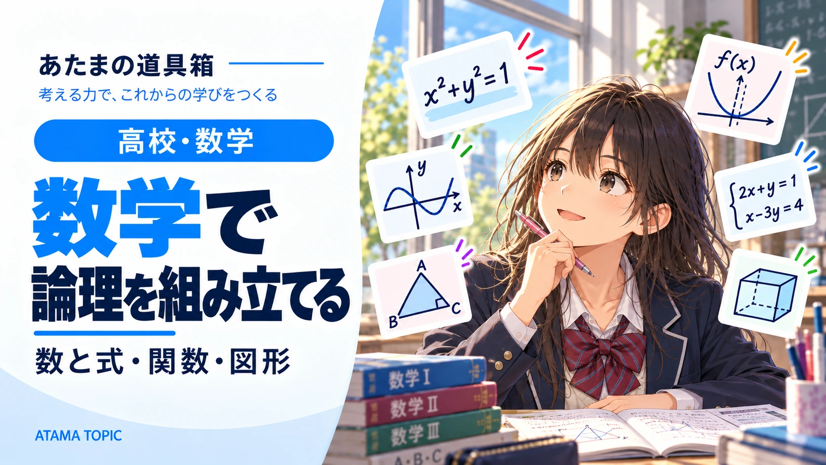 「数学と人間の活動」とは？数学Aで扱う、生活と数学の接点