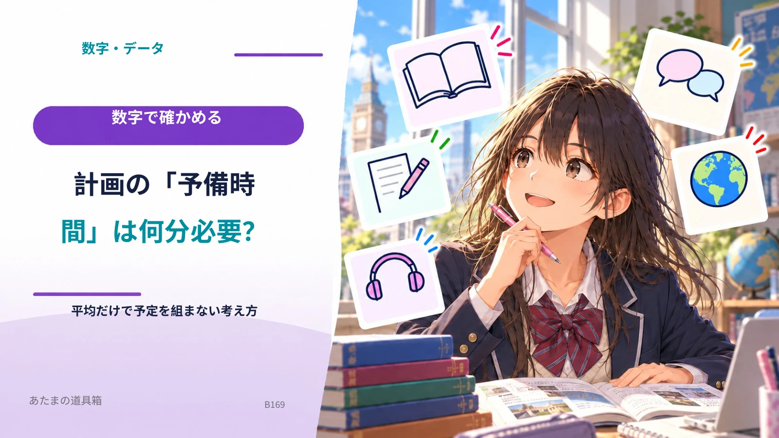 計画の「予備時間」は何分必要？ 平均だけで予定を組まない考え方